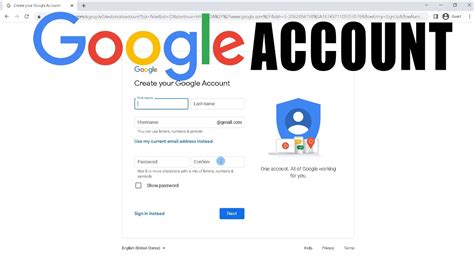 create google accounts|adding a google account.